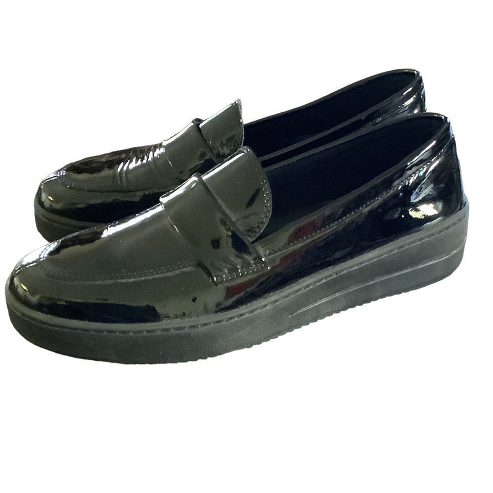 THE FLEXX No Loaf N Black Patent Leather Loafer